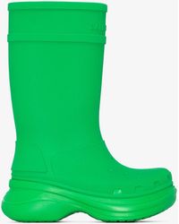balenciaga croc wellies