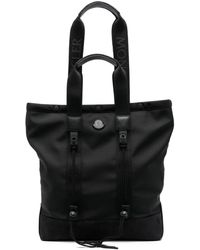 Moncler - Small Tech Water-Repellent Tote Bag - Lyst