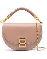 Chloé - Woodrose Marcie Bag With Flap And Chain - Lyst