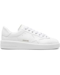 Golden Goose - Purestar Faux-leather Sneakers - Lyst