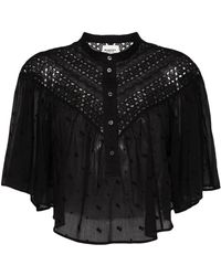 Isabel Marant - Safi Broderie-anglaise Shirt - Lyst