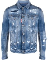DSquared² - Jackets Blue - Lyst