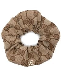 Gucci - Gg Canvas Scrunchie - Lyst