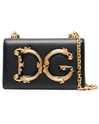 Dolce & Gabbana - Dg Girls Leather Shoulder Bag - Women's - Lamb Skin - Lyst
