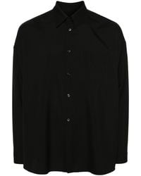 Marni - Button-up Wool Shirt - Men's - Virgin Wool - Lyst