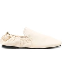 A.Emery - Neutral The Delphine Leather Loafers - Lyst