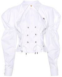 Vivienne Westwood - Gexy Cotton Shirt - Women's - Cotton - Lyst