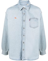 ERL - X Levi's Button-up Denim Shirt - Lyst