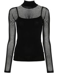 Max Mara - Fine-knit High-neck Sweater - Women's - Polyester/viscose - Lyst