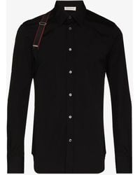 Alexander McQueen - Logo Harness Shirt - Men's - Cotton/polyester/spandex/elastane - Lyst