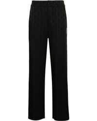 Marine Serre - Moon Diamant Wide Leg Trousers - Lyst