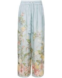 Zimmermann - Waverly Relaxed Trousers - Lyst