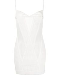 Dion Lee - Oblique Corset Mini Dress - Women's - Polyamide/elastane - Lyst
