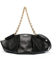 Loewe - Small Paseo Leather Shoulder Bag - Lyst