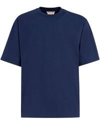 Marni - Logo-Patch Cotton T-Shirt - Lyst