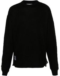 WTAPS - Obsvr Distressed Sweater - Lyst