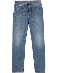 Gucci - Mid-Rise Straight-Leg Jeans - Lyst