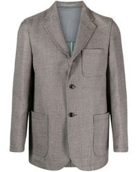 Beams Plus - 3b Checkered Wool Blazer - Lyst