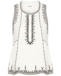 Isabel Marant - Embroidered Design Blouse - Lyst