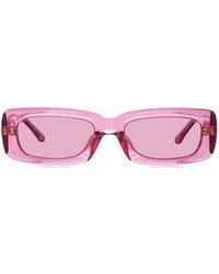Linda Farrow - X The Attico Mini Marfa Rectangle Sunglasses - Women's - Acetate - Lyst