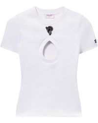 Emilio Pucci - Cut-out T-shirt - Lyst