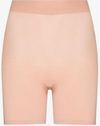 Wolford Contour Control Shorts - Pink