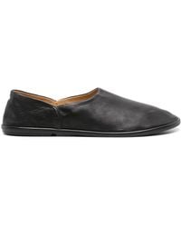 The Row - Canal Leather Loafers - Men's - Calf Leather/rubber - Lyst