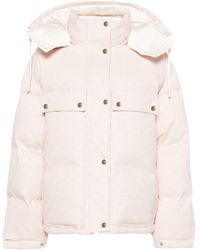 Gucci - GG Cotton Canvas Puffer Jacket - Lyst