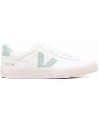 Veja - Campo Chromefree Leather Extra Matcha Trainers - Lyst