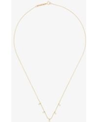 Zoe Chicco 14k Floating Diamond Necklace - - Diamond/14kt Gold - Multicolor
