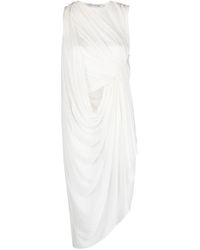 Christopher Esber - Cut-out Draped Sleeveless Top - Women's - Viscose/polyester - Lyst