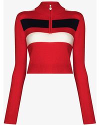 Perfect Moment Mania Merino Wool Base Layer Top - Red