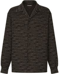 Dolce & Gabbana - Printed Shirt Jacket - Lyst