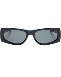 Saint Laurent - Cassandre-Logo Sunglasses - Lyst