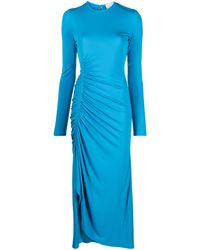 Givenchy - Ruched Midi Dress - Women's - Viscose - Lyst
