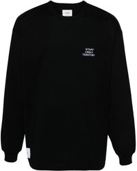 WTAPS - Logo-embroidered Sweatshirt - Lyst