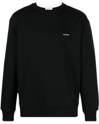 Valentino Garavani - Logo-print Cotton Sweatshirt - Lyst