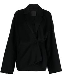 Givenchy - Wrap-design Kimono Jacket - Lyst