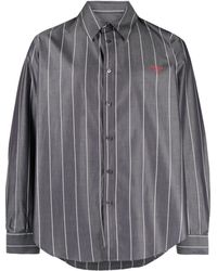 Martine Rose - Striped Cotton Shirt - Men's - Cotton - Lyst