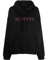 Puppets and Puppets - Logo-embellished Hoodie - Women's - Cotton/polyester - Lyst