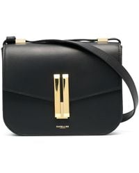 DeMellier London - Vancouver Leather Cross Body Bag - Women's - Calf Leather/cotton - Lyst