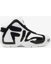 Y. Project X Fila Logo Patch Sneakers - White
