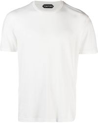 Tom Ford - Mélange-effect Short-sleeve T-shirt - Lyst