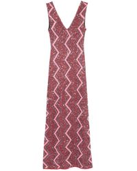 Missoni - Long Dress With Sequins - Lyst