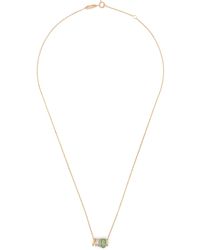 Adina Reyter - 14k Yellow Bead Party Diamond And Emerald Necklace - Women's - Emerald/14kt Yellow - Lyst