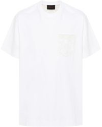 Simone Rocha - Sheer Lace-Panel T-Shirt - Lyst