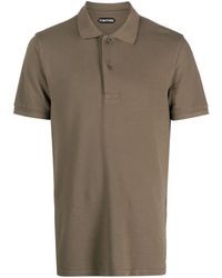 Tom Ford - Piqué Polo Shirt - Lyst