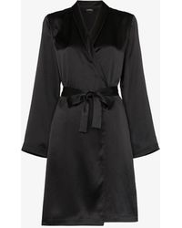 Womens Black Robe