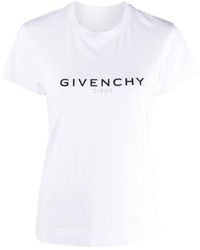 Givenchy - Reverse Logo-print Slim T-shirt - Lyst