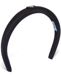 Prada - Re-nylon Logo Headband - Lyst